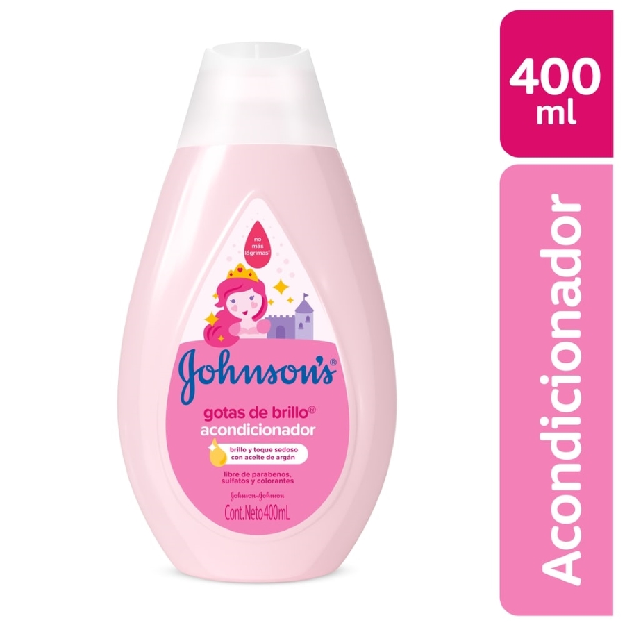 Imagen de Acondicionador johnson's baby gotas de brillo 400 ml