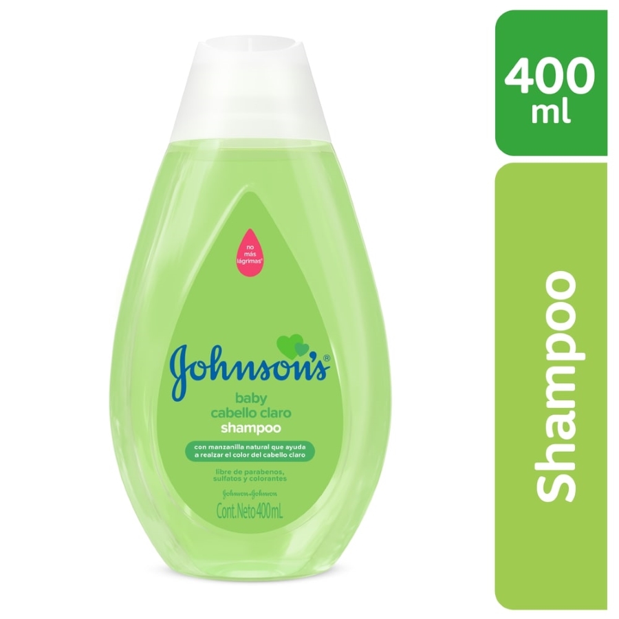 Imagen de Shampoo johnson&johnson cabello claro 400 ml
