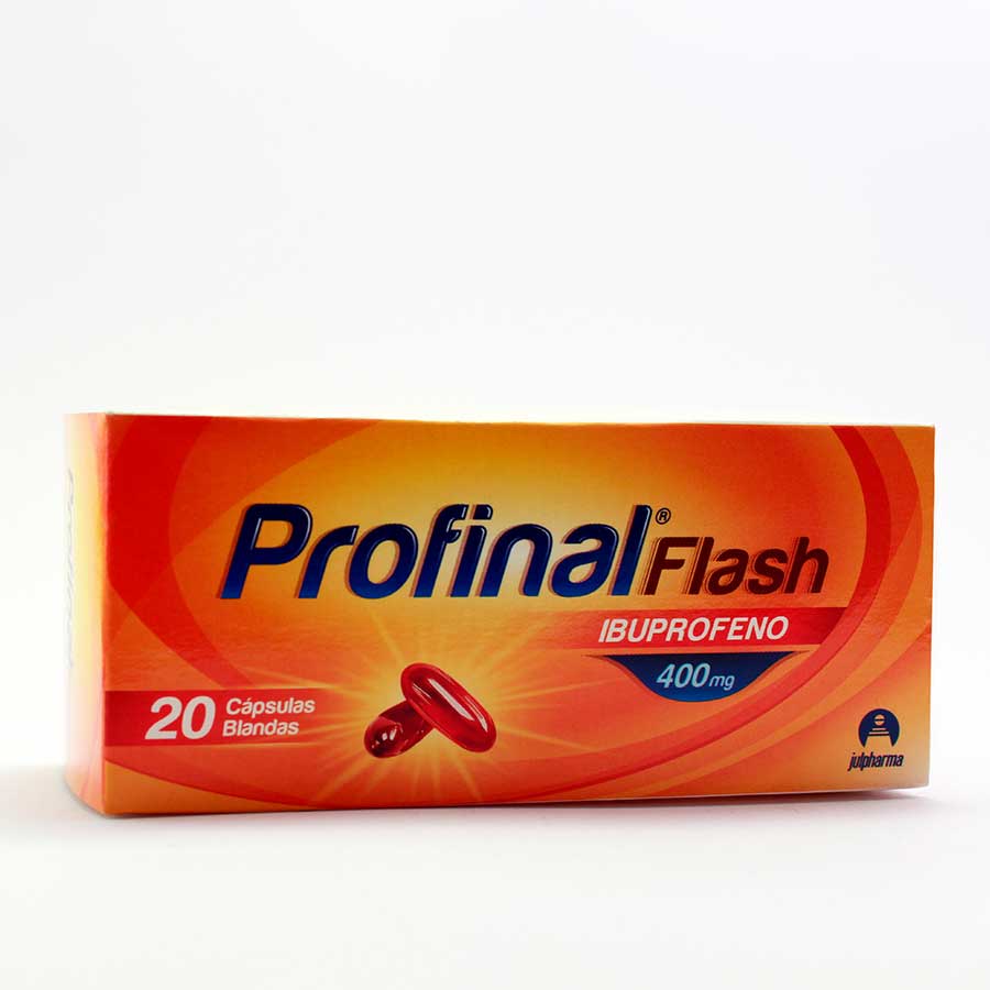 Imagen para  PROFINAL 400 mg DYVENPRO x 20 Flash Cápsulas Blandas                                                                           de Pharmacys