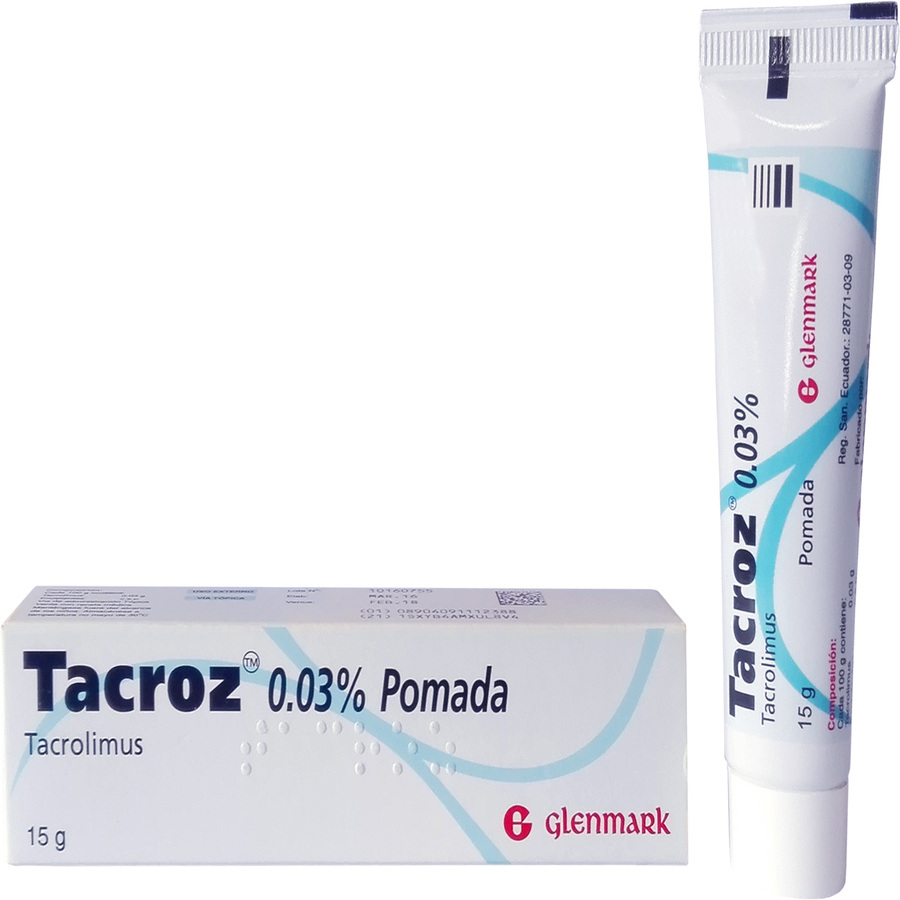 Imagen de  TACROZ 0.0003 GLENMARK Pomada