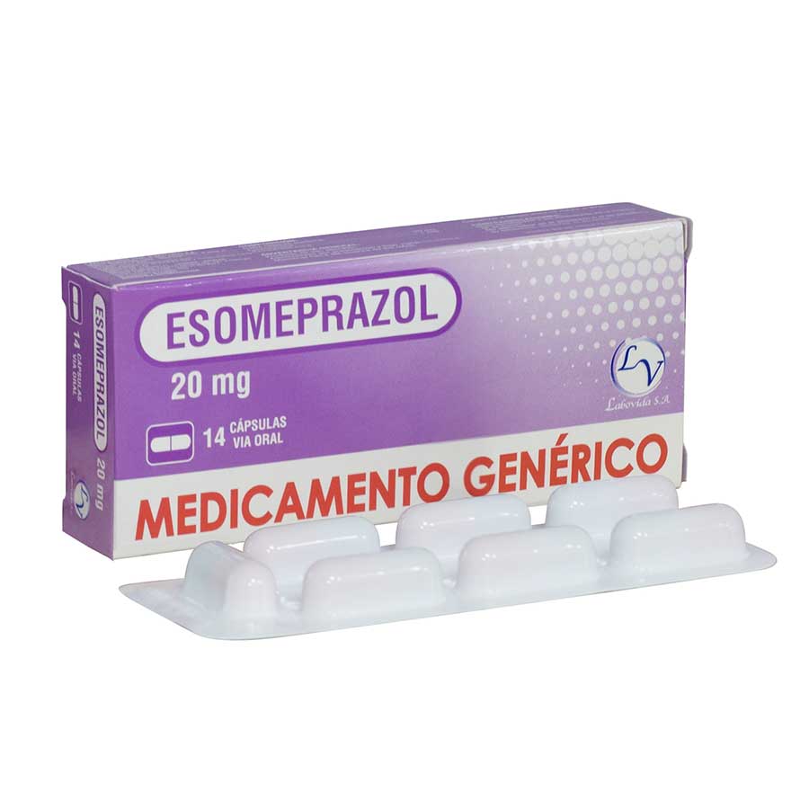 Imagen de  ESOMEPRAZOL 20 mg LABOVIDA x 14 Cápsulas