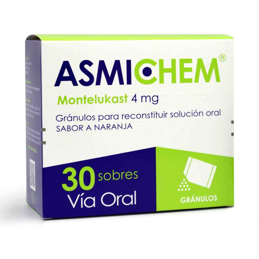 Imagen para  ASMICHEM 4 mg FARMAYALA x 30 en Polvo Naranja                                                                                   de Pharmacys