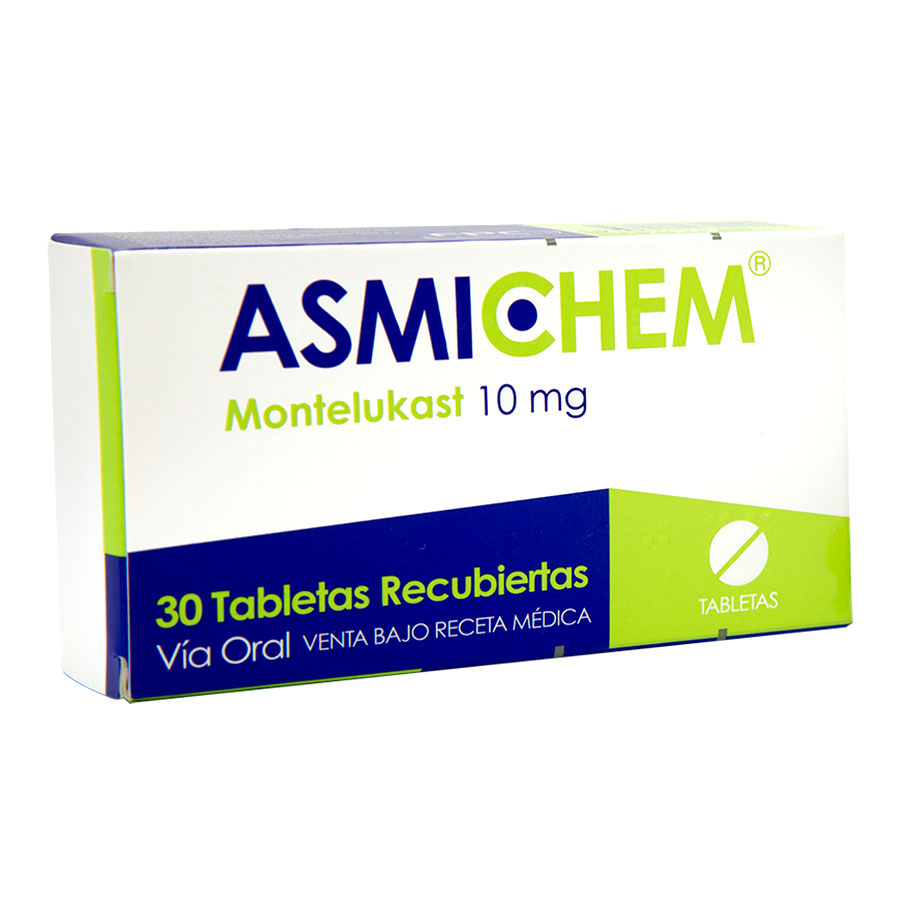 Imagen para  ASMICHEM 10mg FARMAYALA x 30 Tabletas Recubiertas                                                                               de Pharmacys