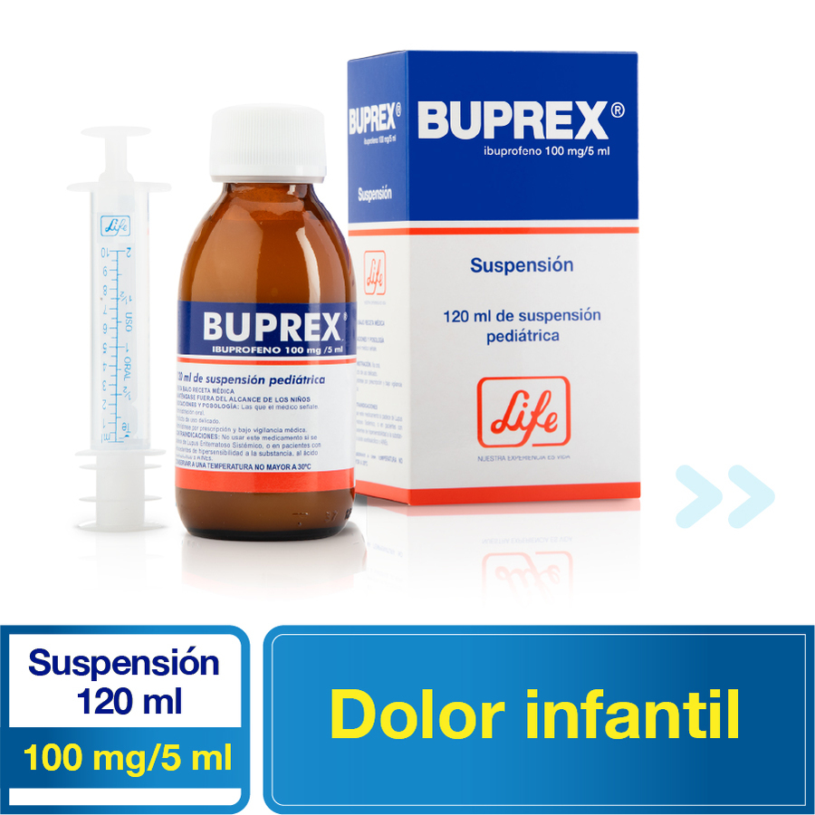 Imagen de  BUPREX 100 mg Suspensión 120 ml