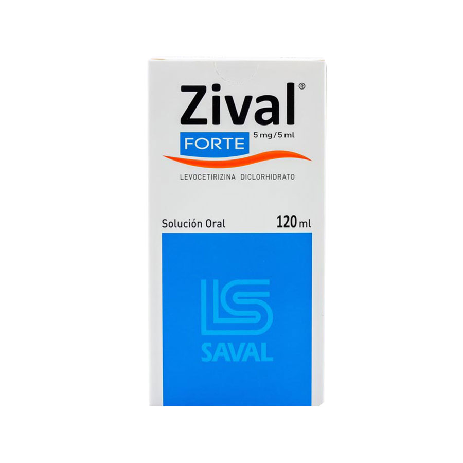 Imagen de  ZIVAL 5 mg ECUAQUIMICA Forte Jarabe