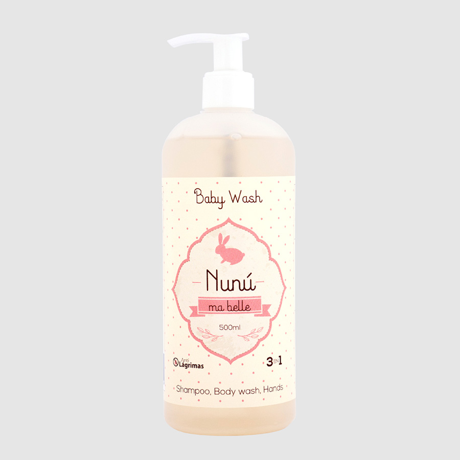 Imagen de Jabón líquido nunu 3 en 1 ma belle 500 ml
