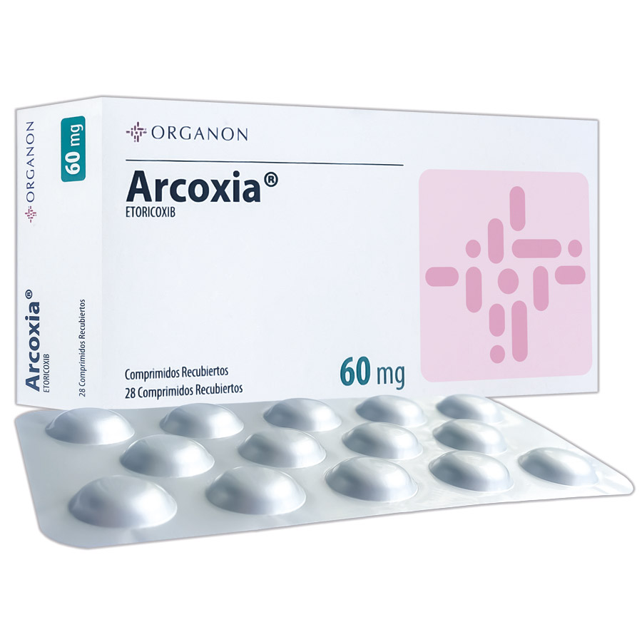 Imagen de  ARCOXIA 60  mg x 28 Comprimidos Recubiertos