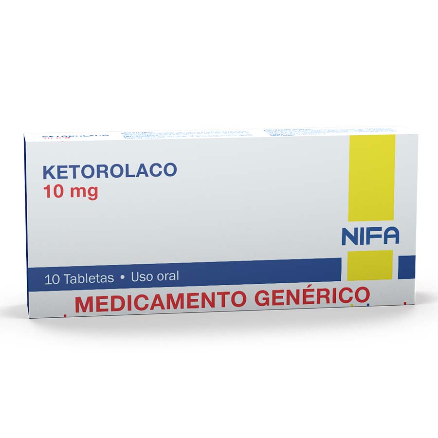 Imagen para  KETOROLACO 10 mg GARCOS x 10 Tableta                                                                                            de Pharmacys