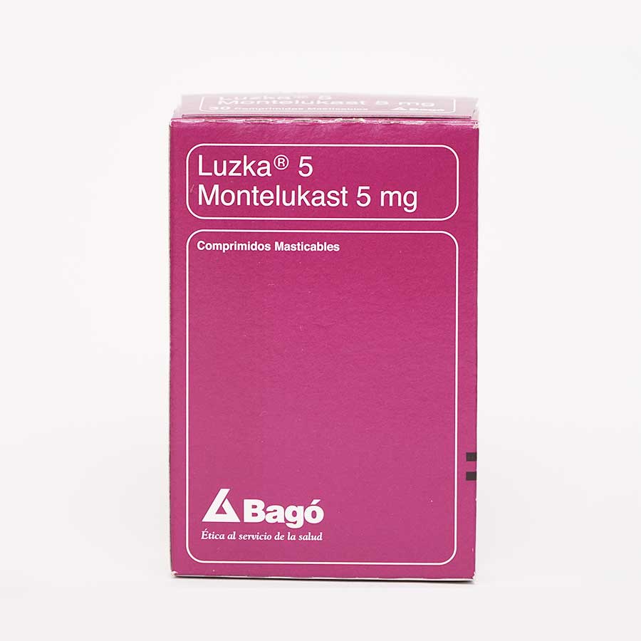Imagen para  LUZKA 5 mg x 30 Comprimido Masticable                                                                                           de Pharmacys