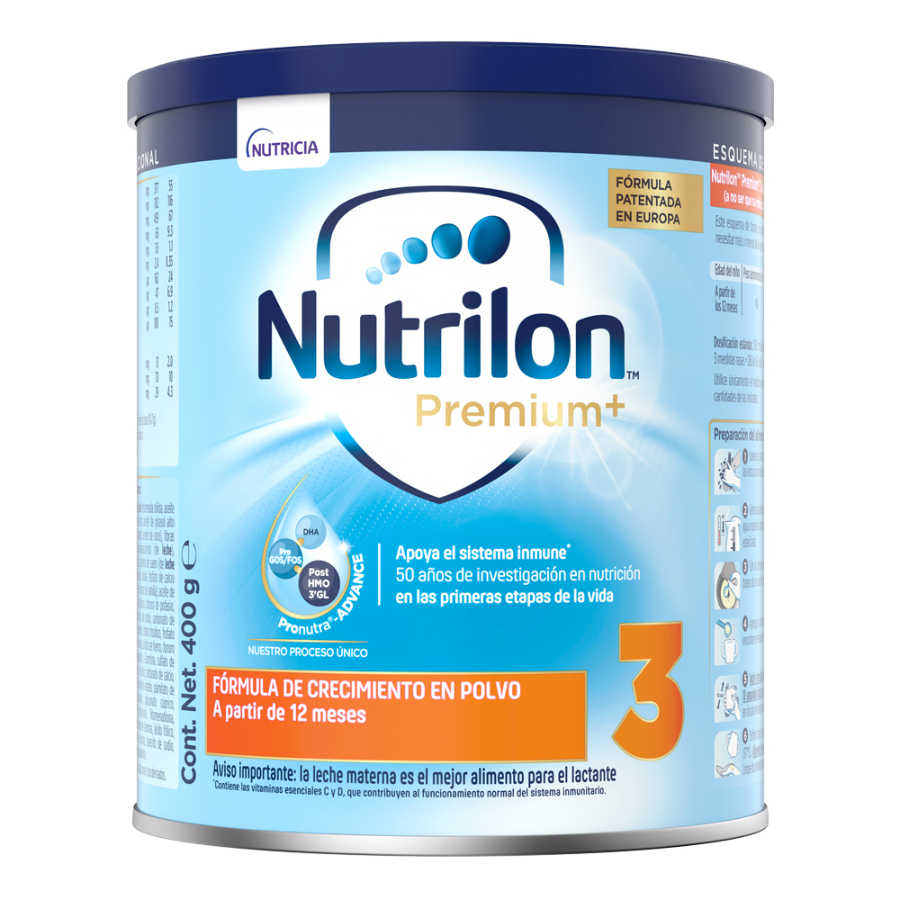 Imagen de Fórmula infantil nutrilon premium 3 400 g