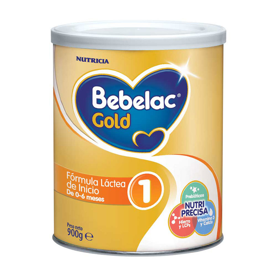 Imagen de Fórmula infantil bebelac gold 1 en polvo 900 g