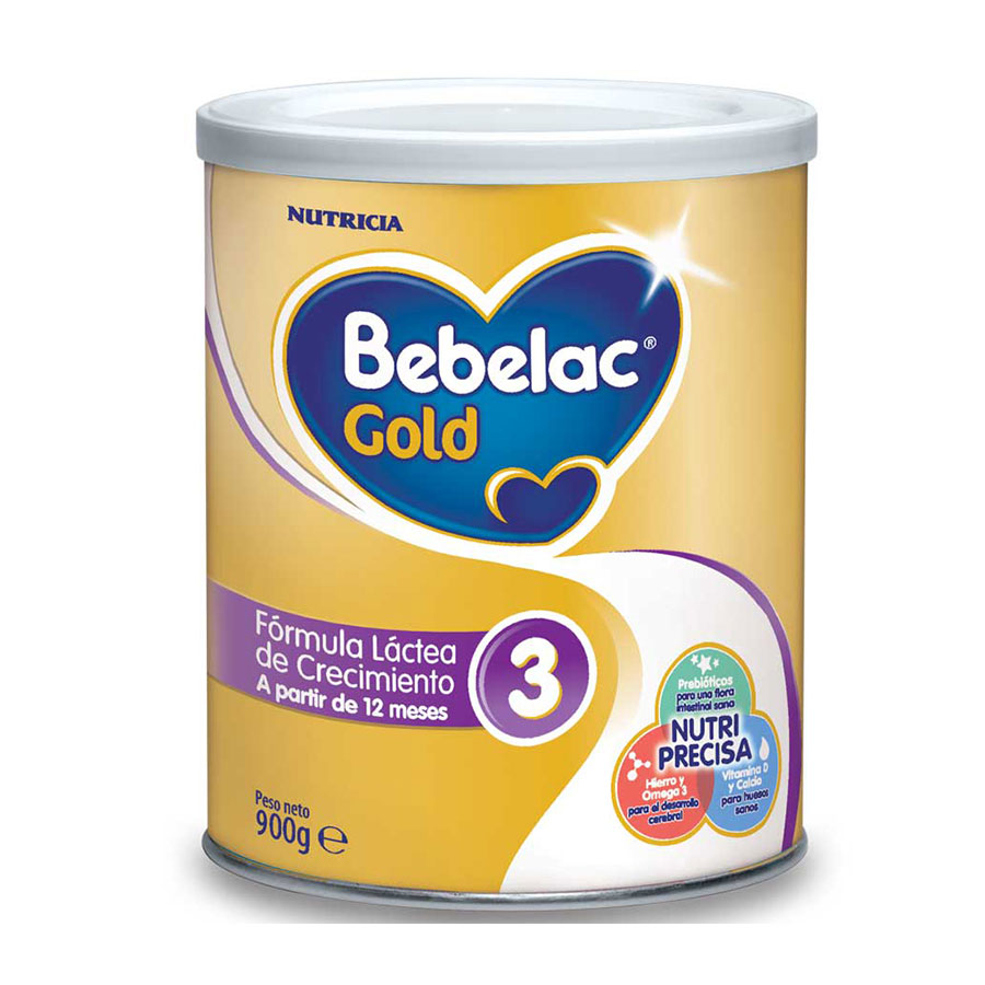 Imagen de  Fórmula Infantil BEBELAC Gold 3 en Polvo 900 g