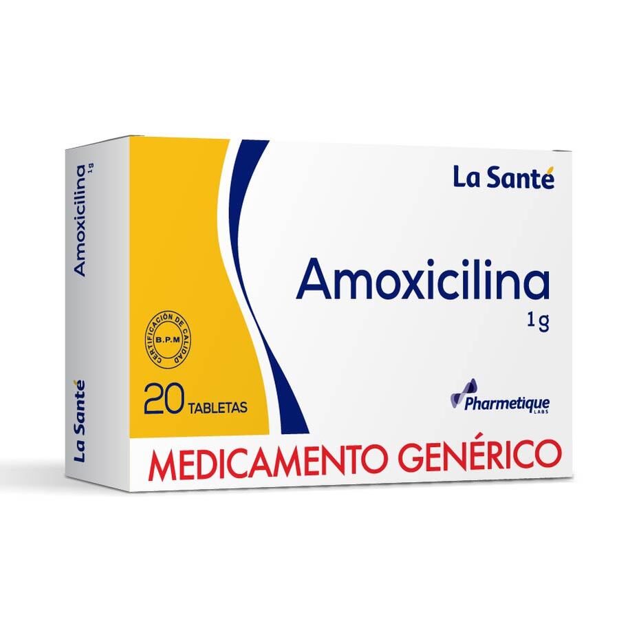 Imagen de Amoxicilina 1gr la sante tableta