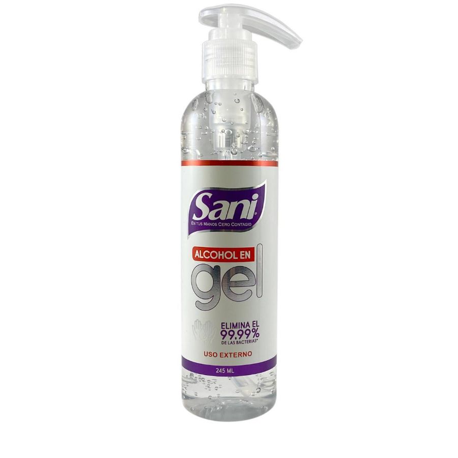 Imagen de Gel antibacterial para manos sani 245 ml