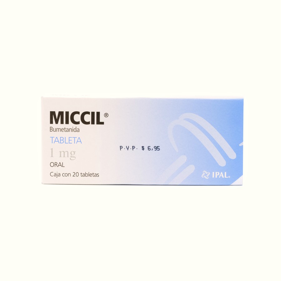 Imagen para  MICCIL 1mg x 20 Comprimidos                                                                                                     de Pharmacys