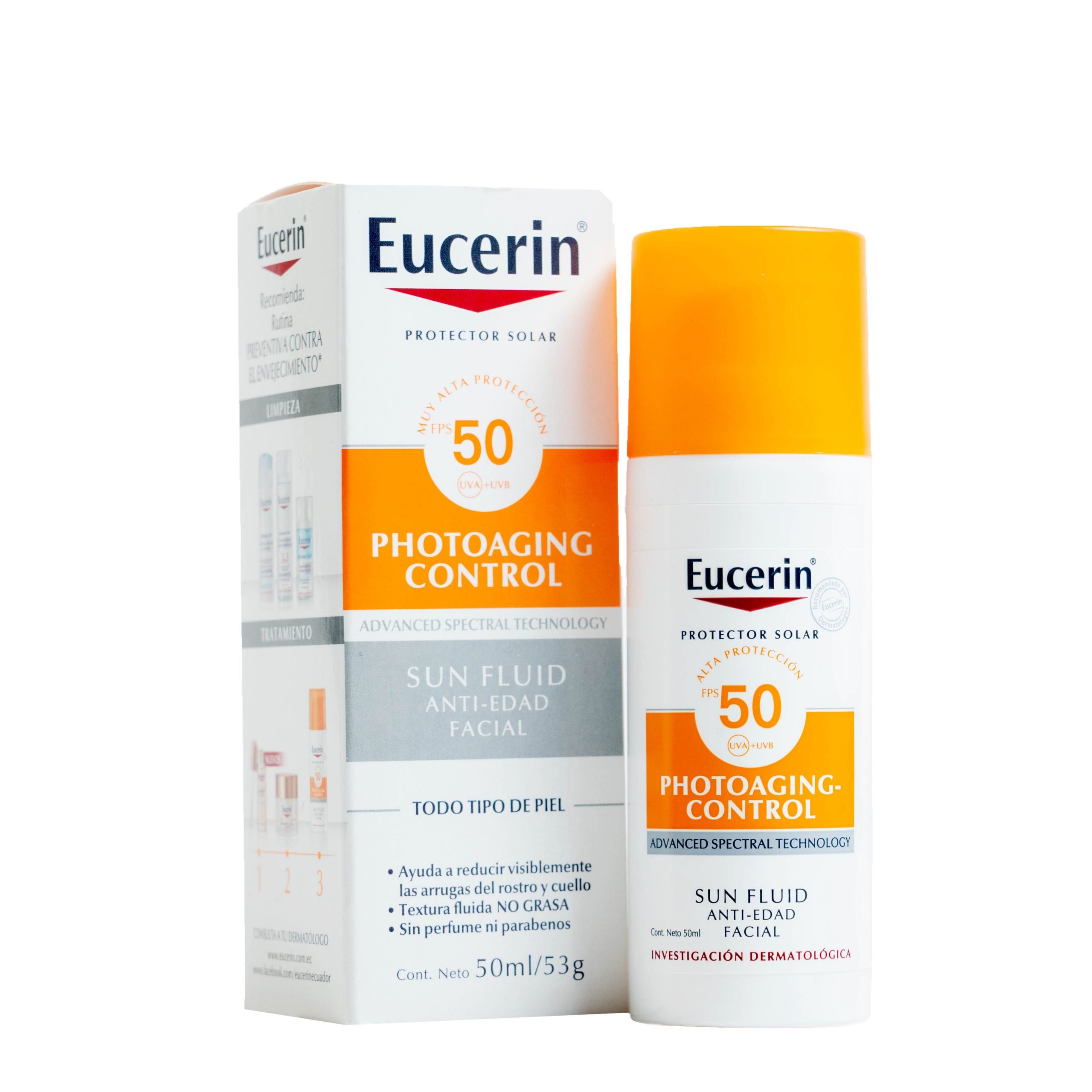 Imagen de Bloqueador eucerin facial fps 50 50 ml