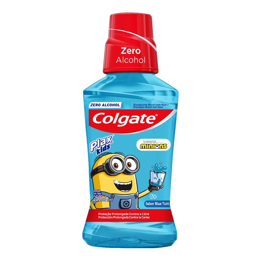 Imagen de Enjuague bucal colgate plax kids minions 250 ml