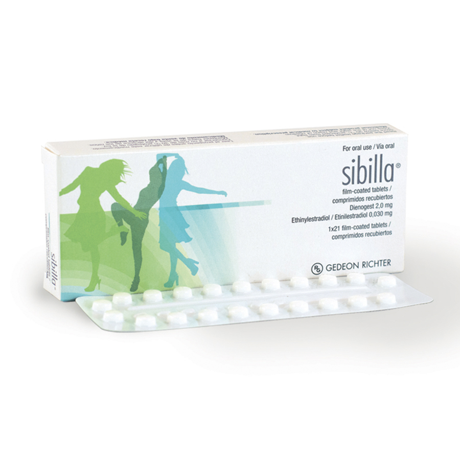 Imagen de  SIBILLA 2 mg x 0.03 mg GEDEONRICHTER Comprimidos