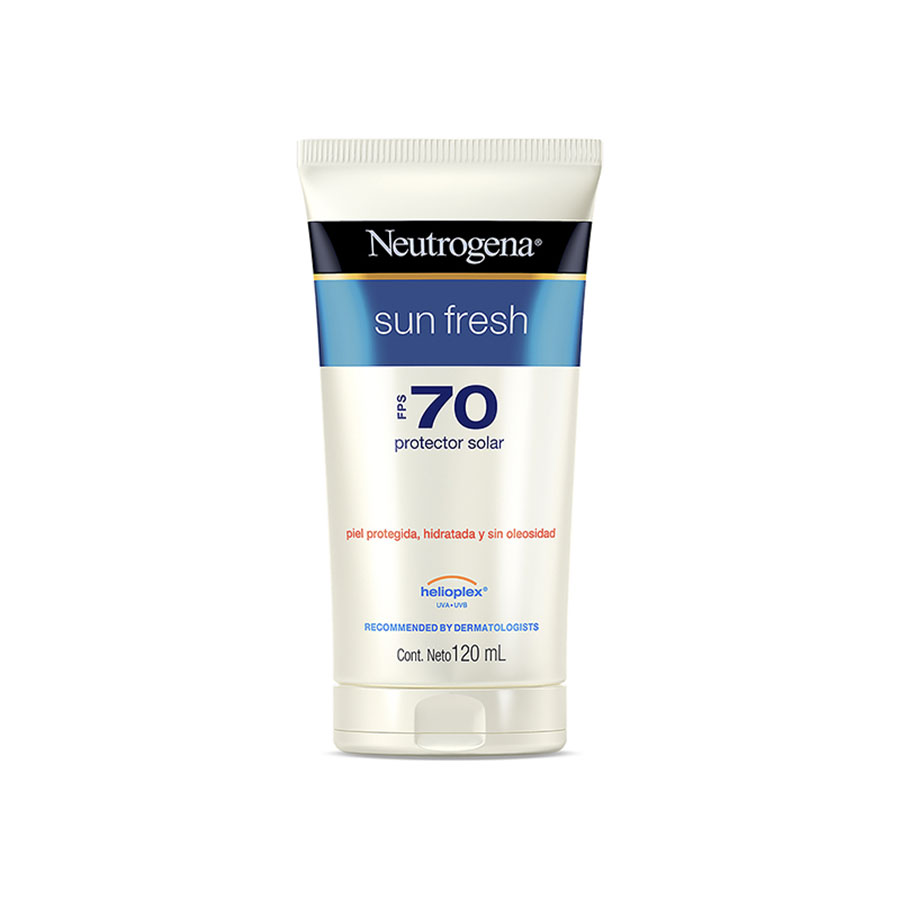 Imagen de Bloqueador neutrogena sun fresh en crema fps 70 120 ml