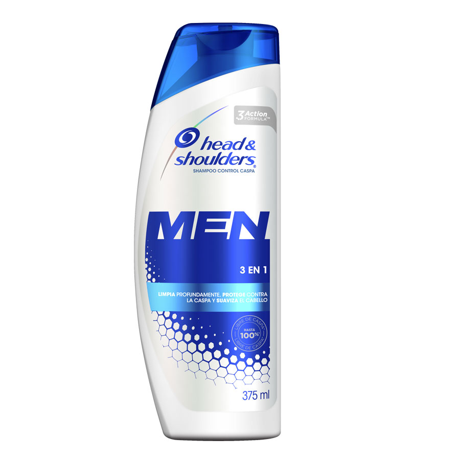 Imagen de Shampoo head&shoulders men 3 en 1 375 ml