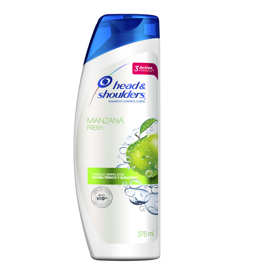 Imagen de  Shampoo HEAD&SHOULDERS 97086 Manzana Fresh 375 ml 