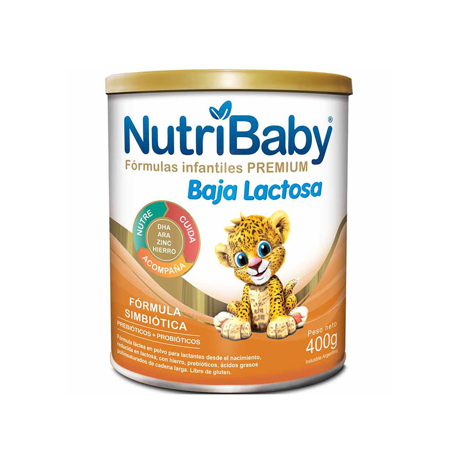 Imagen de Fórmula infantil nutribaby premium baja lactosa 400 g