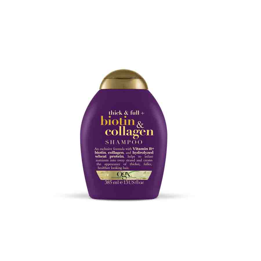 Imagen de Shampoo ogx biotin collagen 385 ml