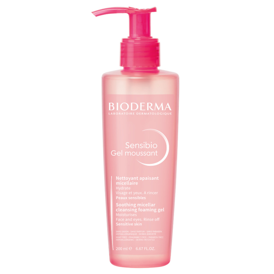 Imagen de  Gel Limpiador Facial BIODERMA Sensibio Facial 97358 200 ml