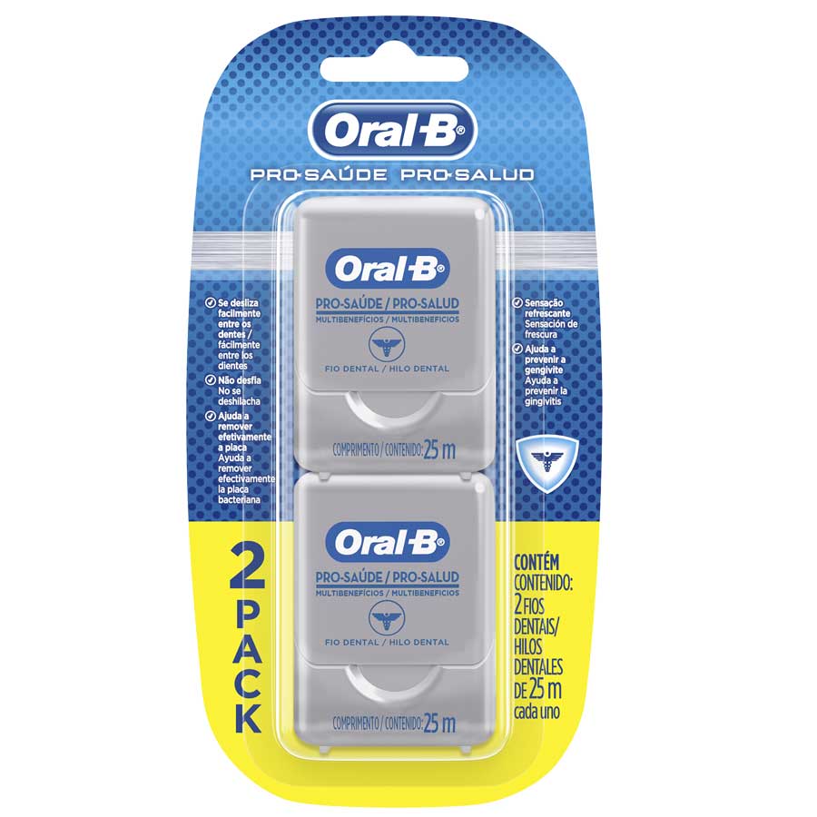 Imagen de Hilo dental oral-b pro-salud pack 25 m