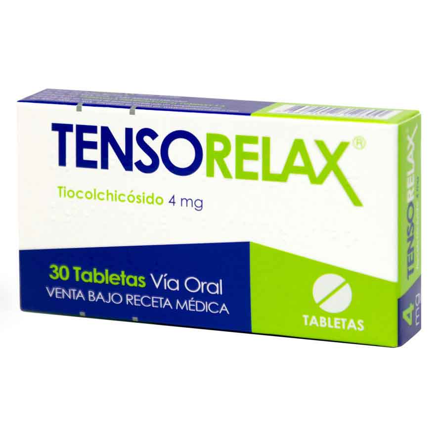 Imagen de  TENSORELAX 4 mg ITALFARMA x 30 Tableta