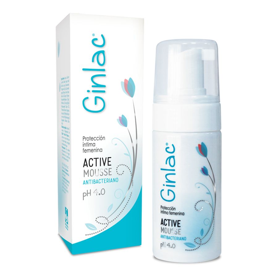 Imagen de Jabón íntimo femenino ginlac en espuma 100 ml