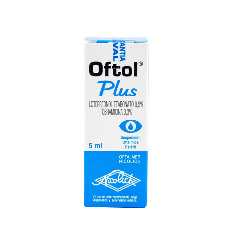 Imagen de Oftol 0.5/0.3% ecuaquimica - saval solución oftálmica plus