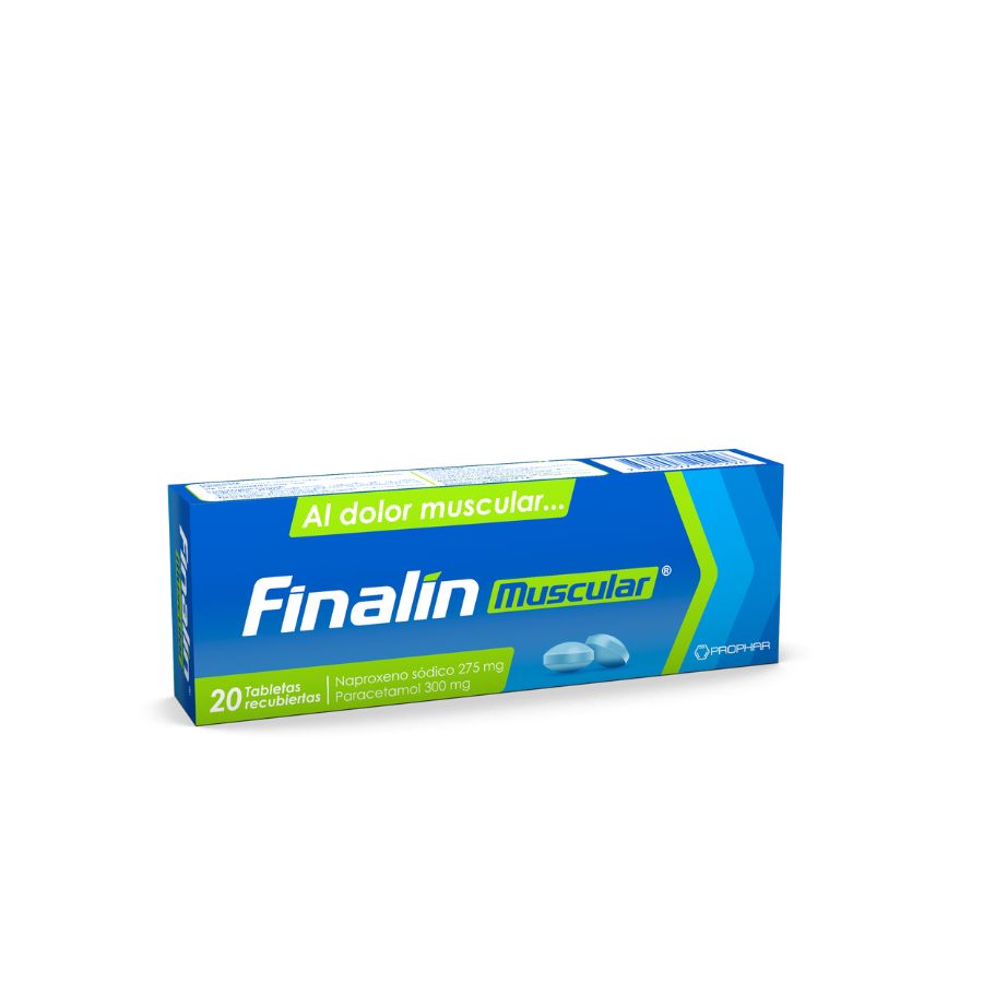 Imagen de  FINALIN 275 mg x 300 mg Tabletas Recubiertas x 20