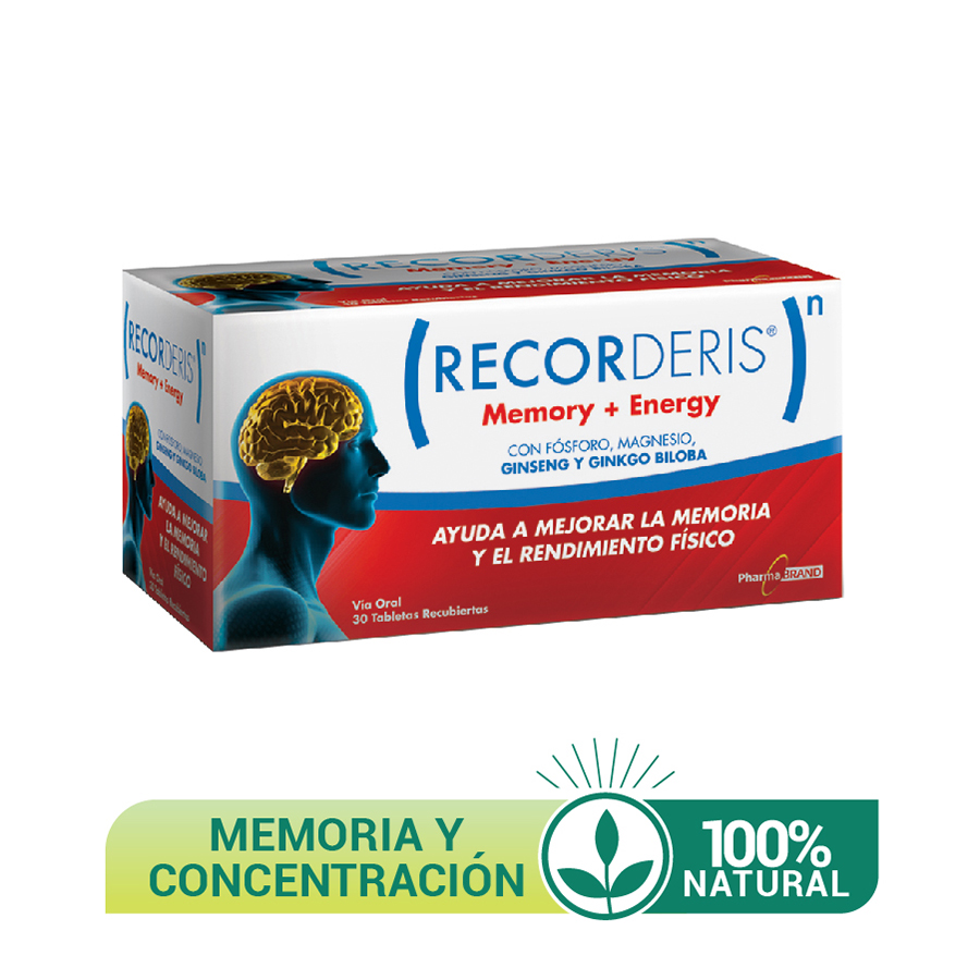 Imagen de Recorderis comprimidos x 30