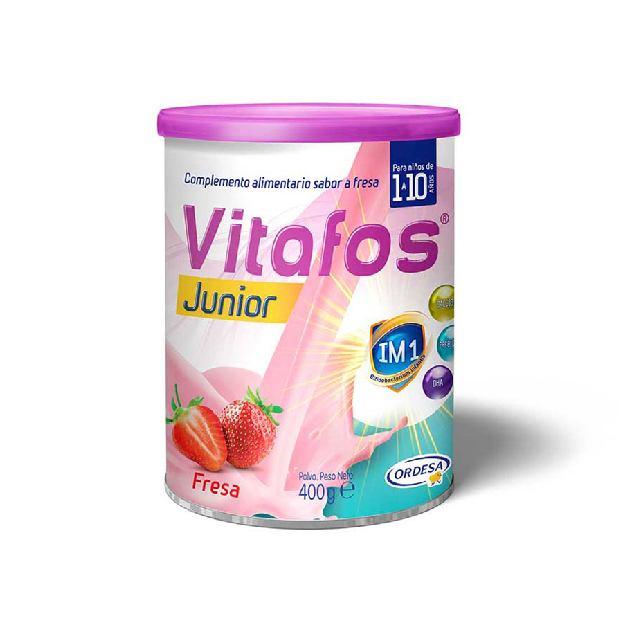 Imagen de Vitafos junior en polvo fresa 400 g