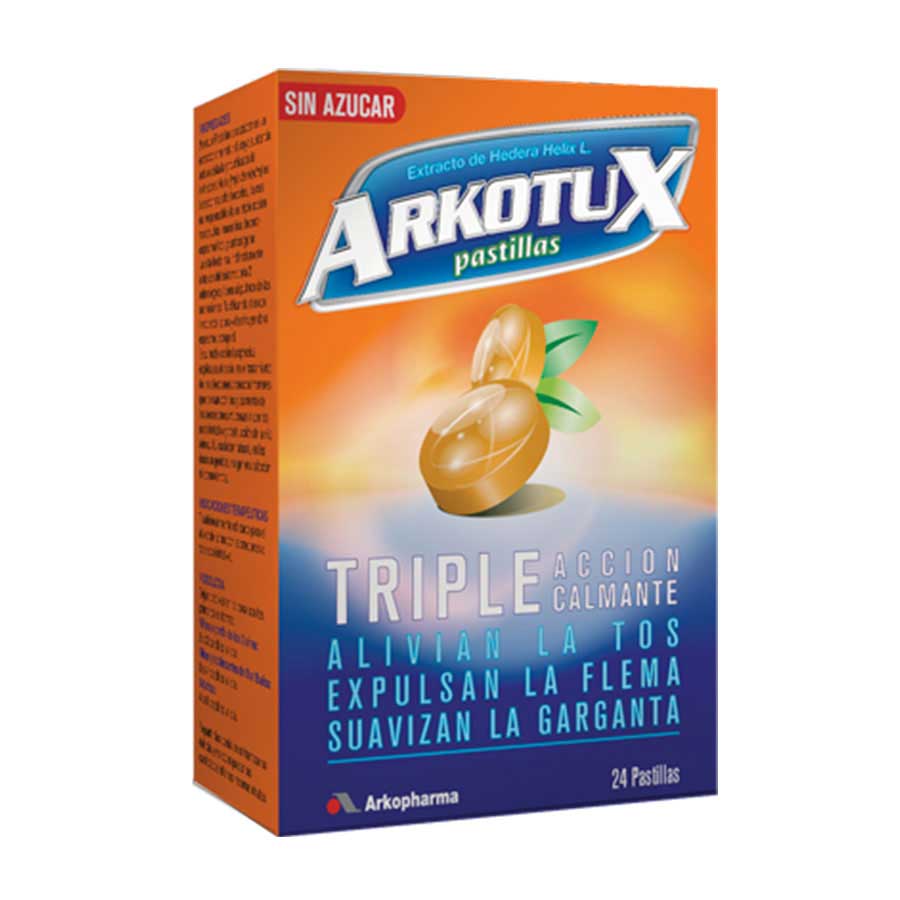 Imagen de Arkotux triple acción tableta plantas alpinas x 24