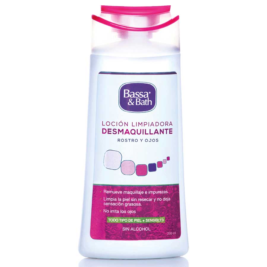 Imagen de Desmaquillante bassa & bath en loción 200 ml