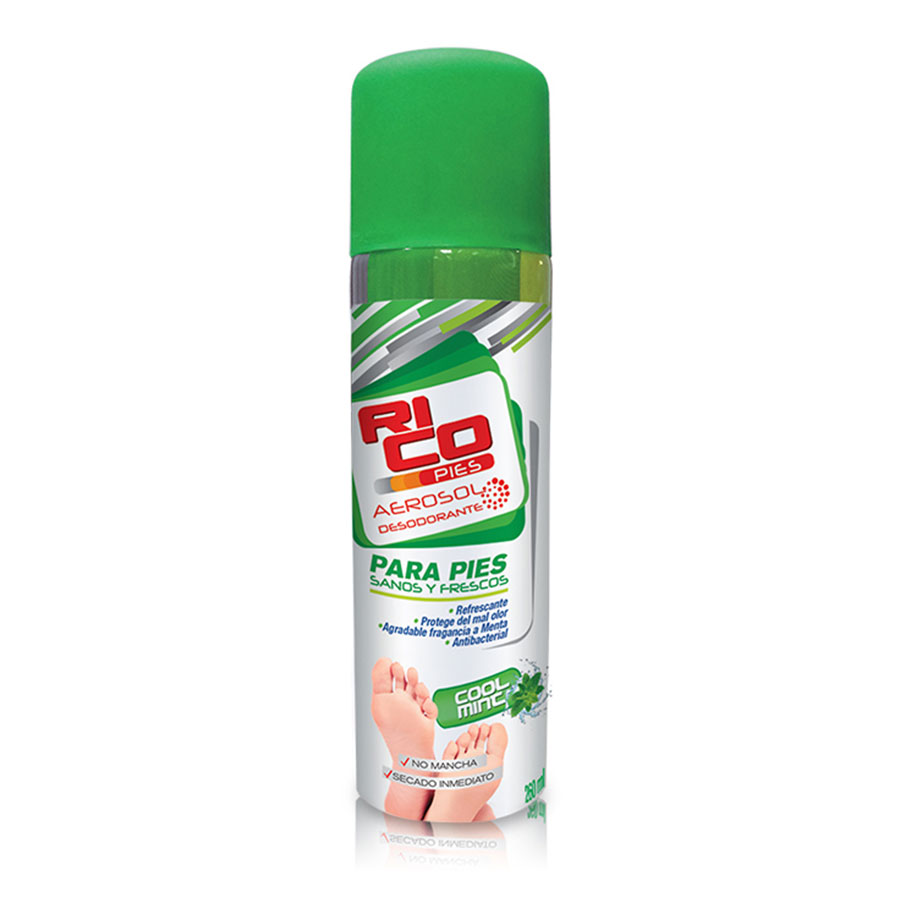 Imagen de Desodorante de pies rico spray 260 ml