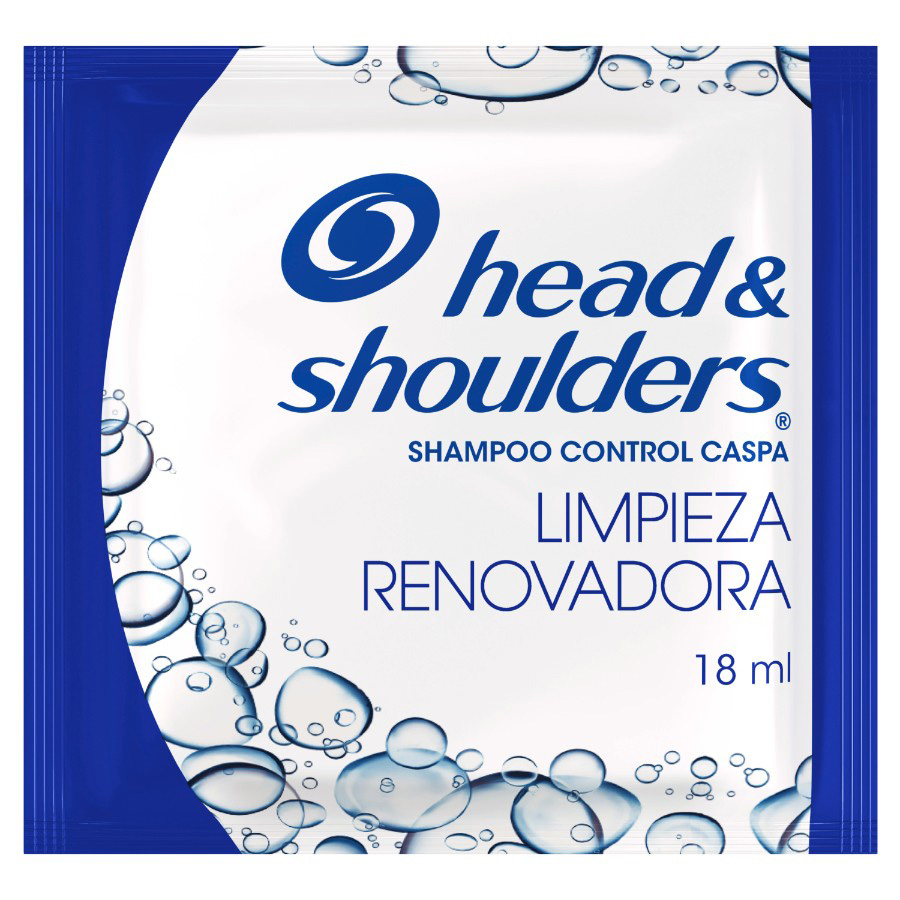 Imagen de Shampoo head&shoulders limpieza renovadora sobres 18ml