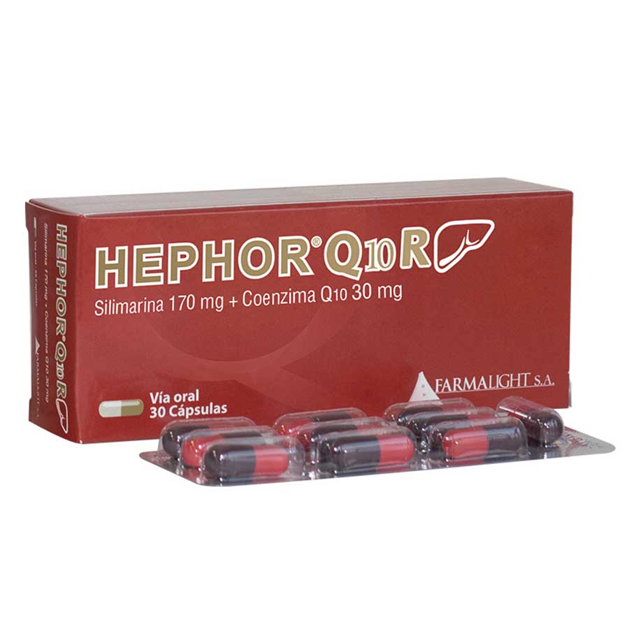 Imagen de  HEPHOR 170 mg x 30 mg Cápsulas x 30