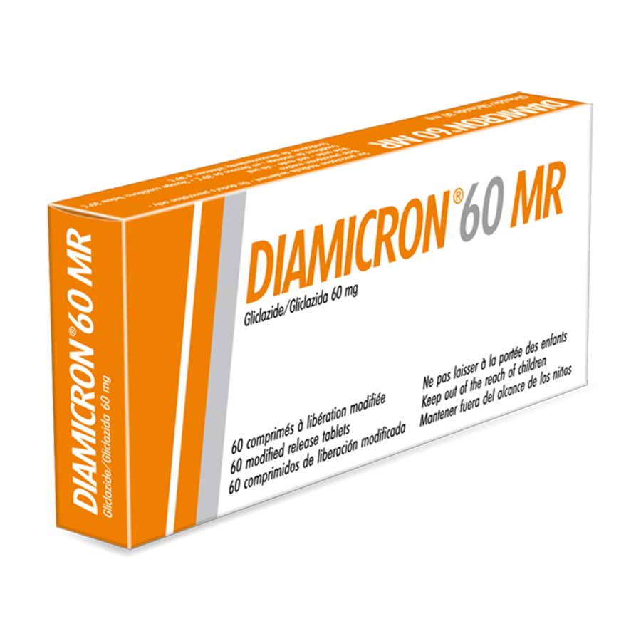 Imagen de Diamicron 60mg quifatex repr servier comprimidos