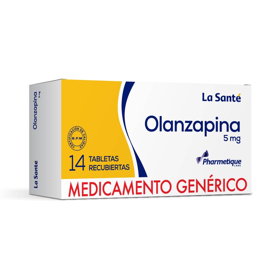 Imagen de Olanzapina 5mg la sante tabletas recubiertas