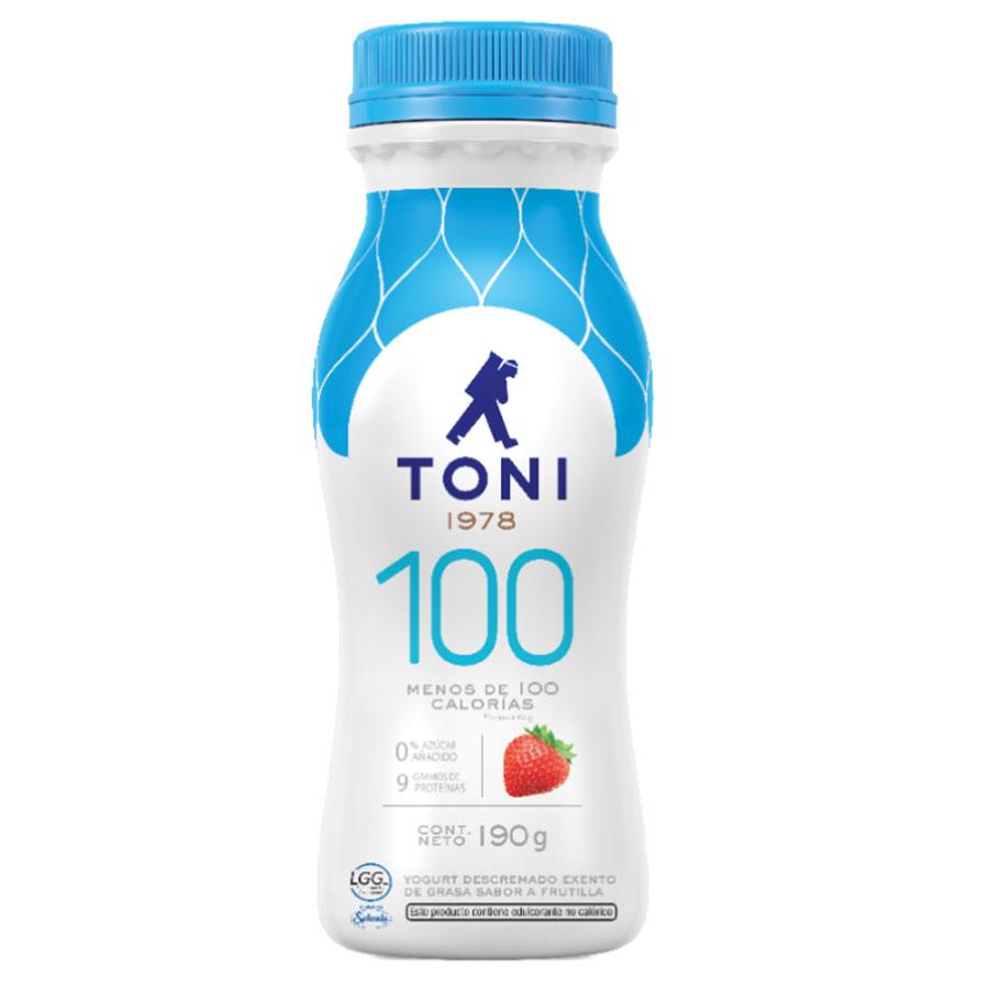 Imagen de Yogurt toni 100 light fresa 190 g