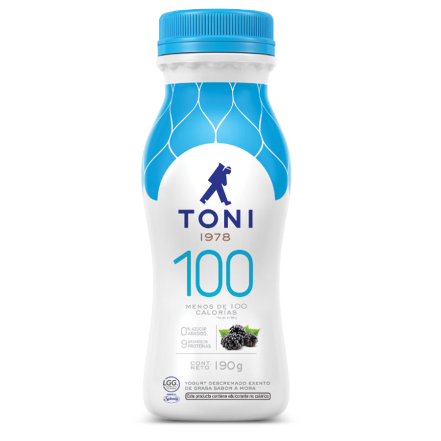 Imagen de Yogurt toni 100 light mora 190 g