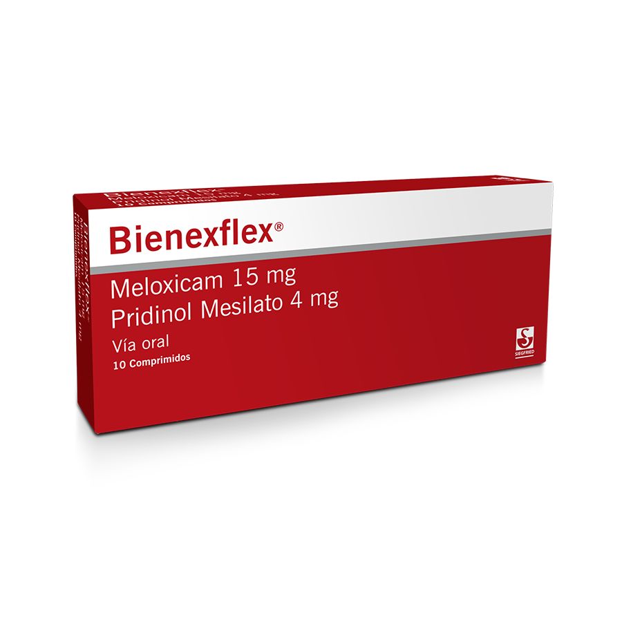 Imagen de  BIENEXFLEX 15 mg x 4 mg x 10 Comprimidos