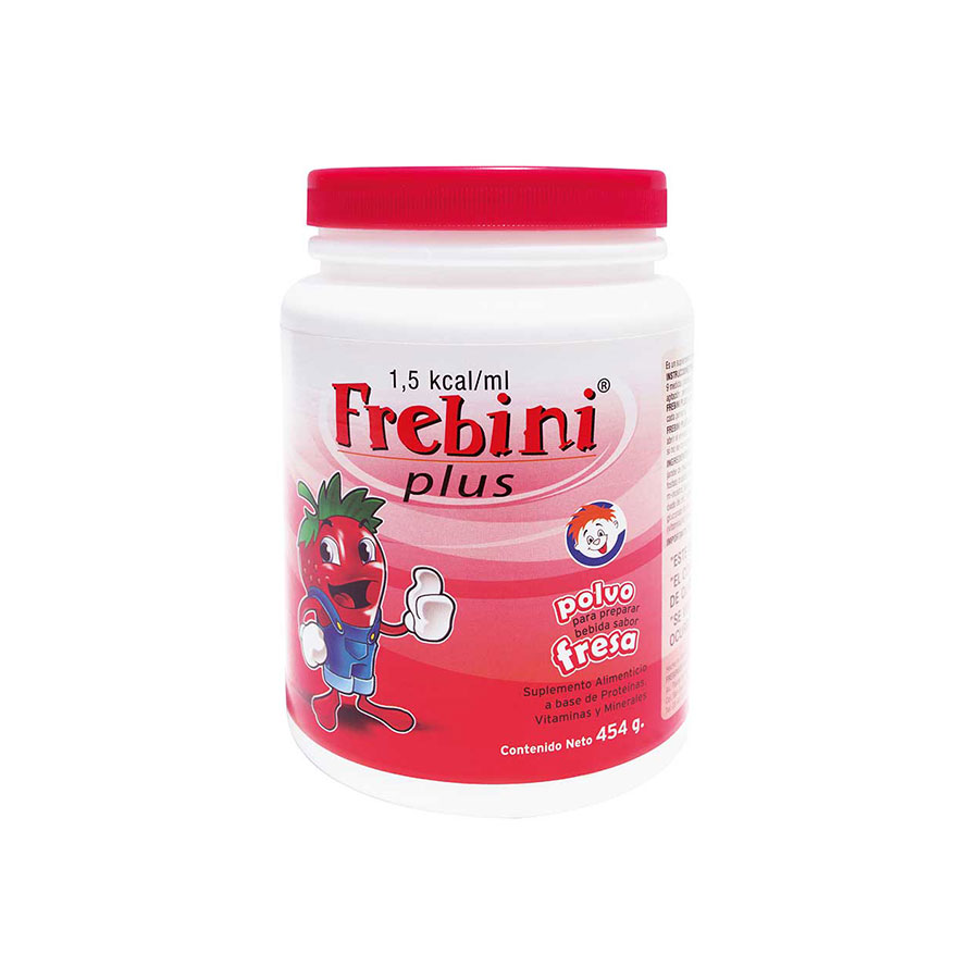 Imagen de Frebini energy plus en polvo fresa 454 g