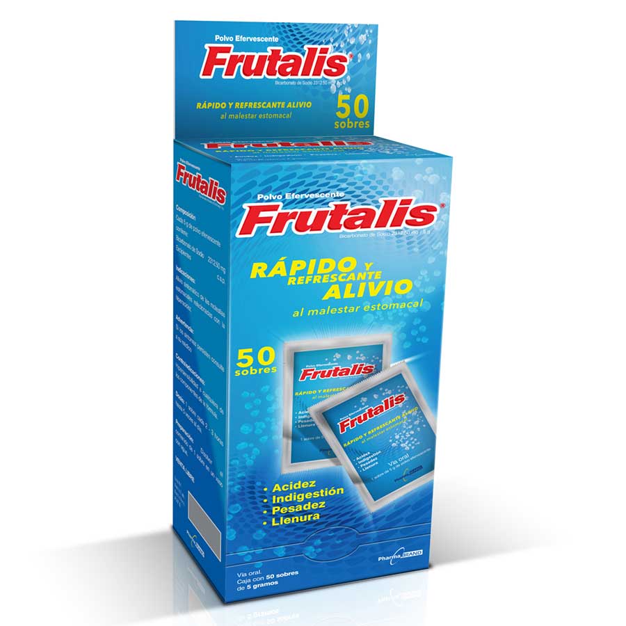 Imagen de Antiácido frutalis limón 5 g sobres x 12