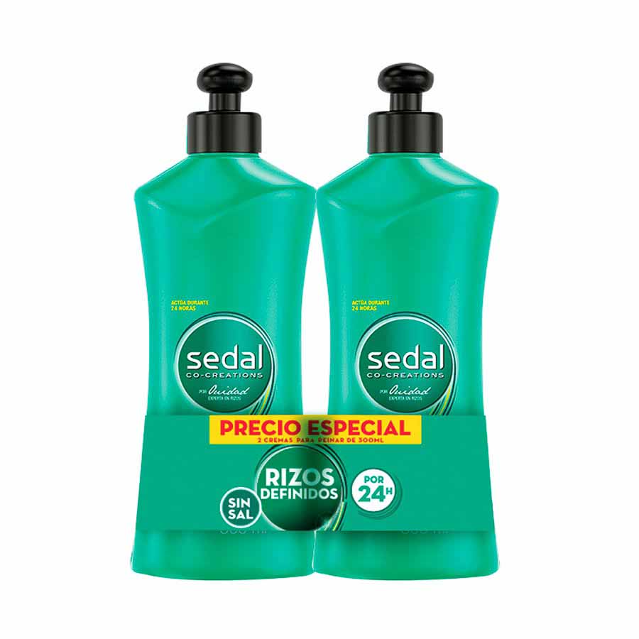 Imagen de Crema para peinar sedal rizos obedientes 2 unidades