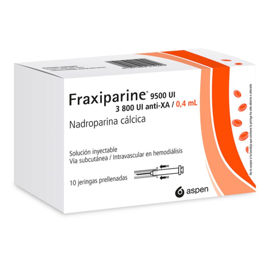 Imagen para  FRAXIPARINE 3800 UI x 10 Solución Inyectable                                                                                   de Pharmacys
