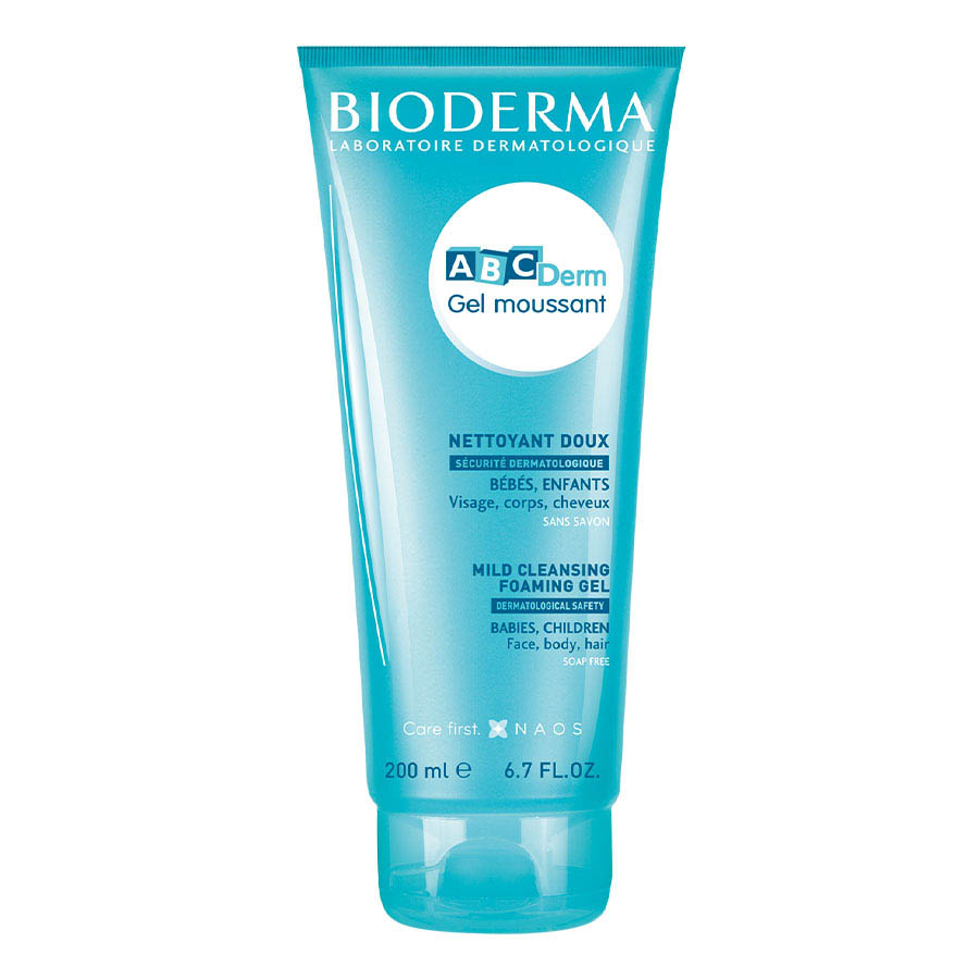 Imagen de Gel limpiador bioderma abcderm moussant 200 ml